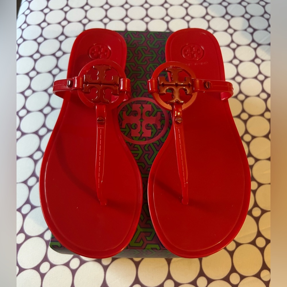 Tory Burch Jelly Sandal sz 8